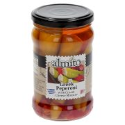 Slika produkta FEFERONI POLNJENI S SIROM, POLPEKOČI, ALMITO, 270G