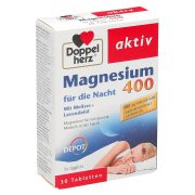 Slika produkta PREHRANSKO DOPOLNILO MAGNEZIJ 400 ZA NOČ, DOPPELHERZ AKTIV, 30/1