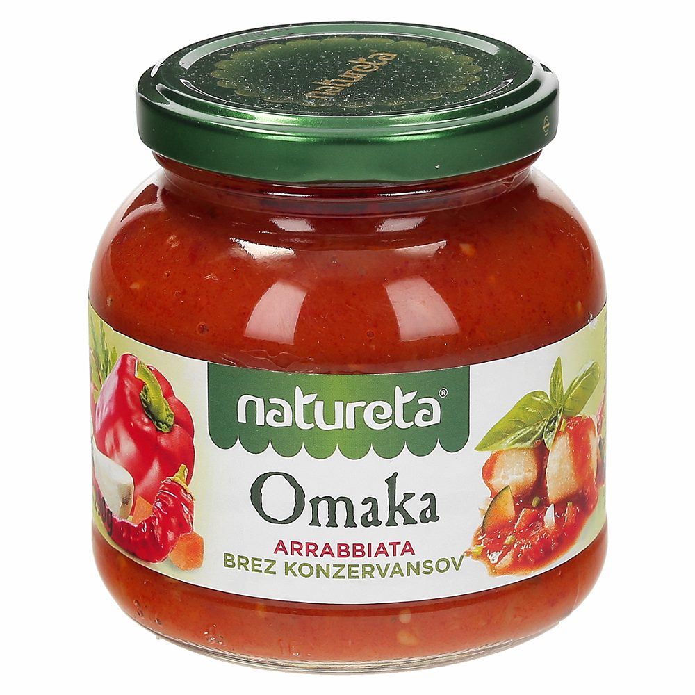omaka arrabbiata, natureta, 290g