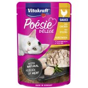 Slika produkta MOKRA HRANA ZA MAČKE PIŠČANČJI FILE POESIE, VITAKRAFT, 85G