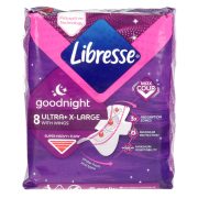 Slika produkta HIGIENSKI VLOŽKI NOČNI, EXTRA ULTRA THIN, LIBRESSE, 8/1