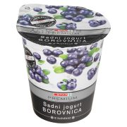 Slika produkta SADNI JOGURT S KOŠČKI SADJA BOROVNICA, SPAR PREMIUM, 140G