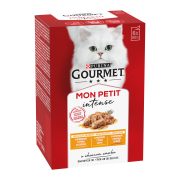 Slika produkta MOKRA HRANA ZA MAČKE PIŠČANEC, PURAN IN RACA GOURMET MON PETIT, PURINA, 6X50G