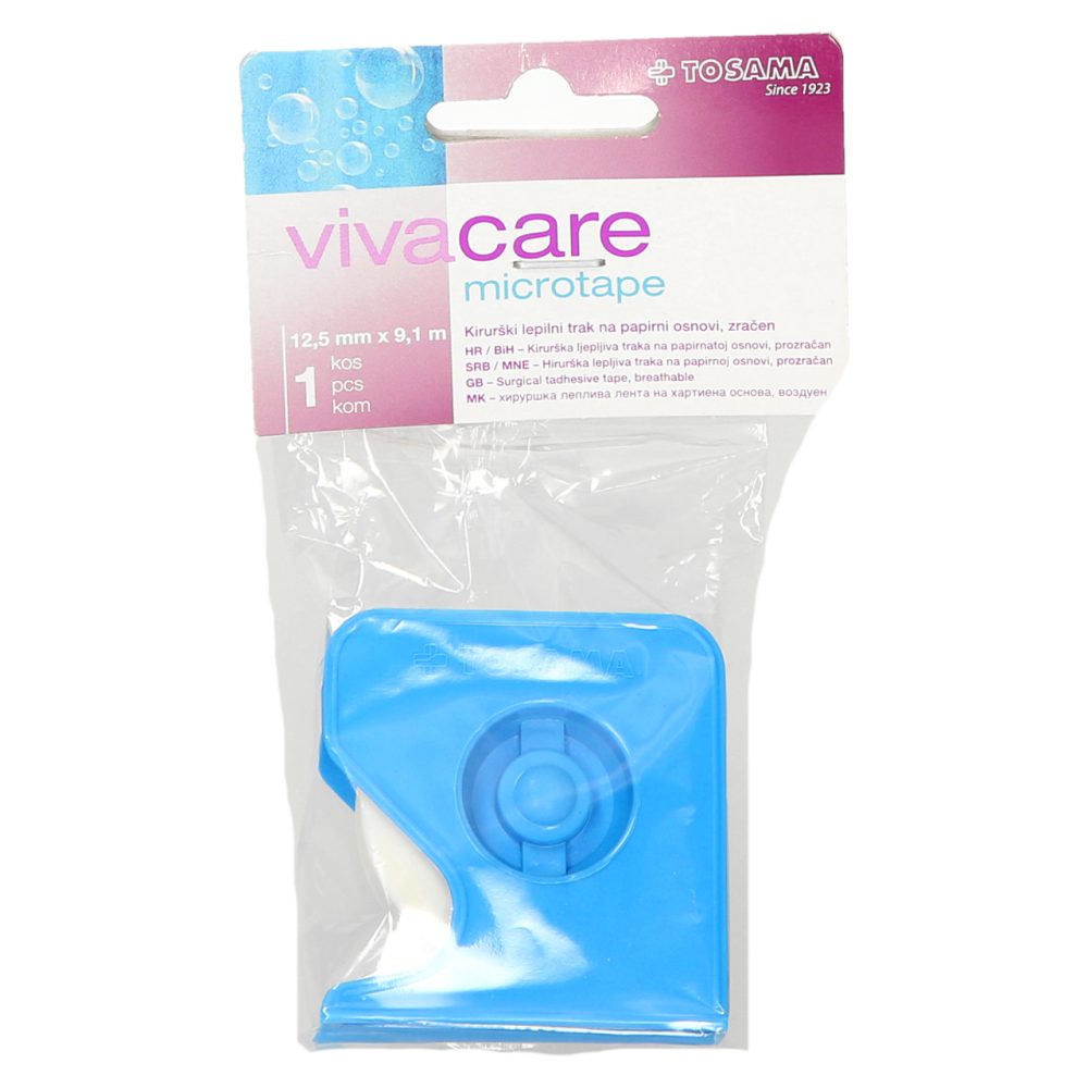 OBLIŽ VIVACARE MICROTAPE 12,5MMX9,1M, 1/1