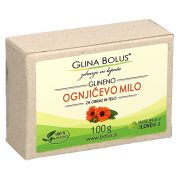 Slika produkta GLINENO OGNJIČEVO MILO ZA OBRAZ IN TELO, GLINA BOLUS, 100G