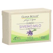 Slika produkta GLINENO SIVKINO MILO ZA OBRAZ IN TELO, GLINA BOLUS, 100G