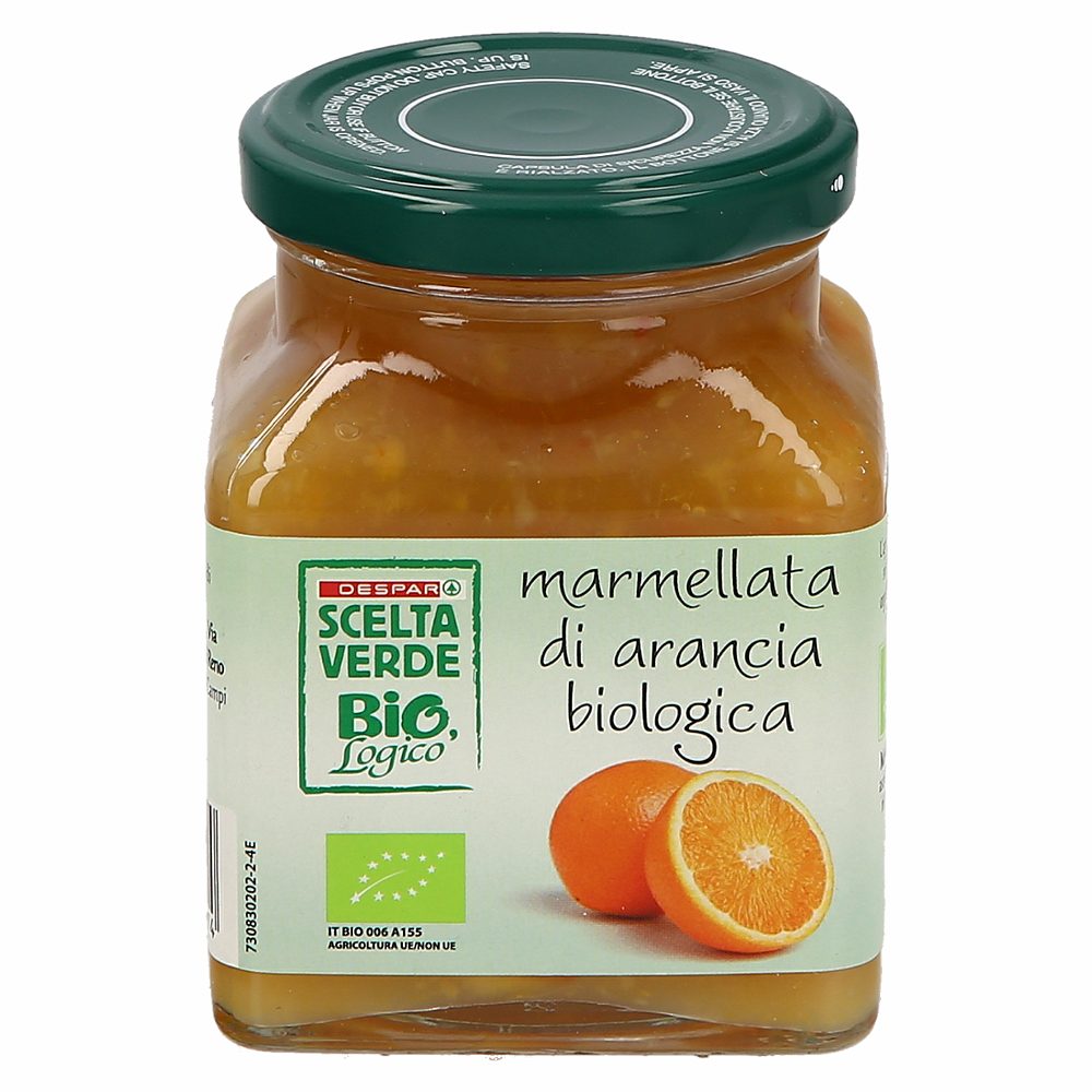 bio pomarančna marmelada despar bio, logico, 340g