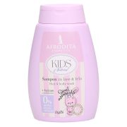 Slika produkta ŠAMPON ZA LASE IN TELO Z BALZAMOM SWEET MOMENTS KIDS NATURAL, AFRODITA, 200ML