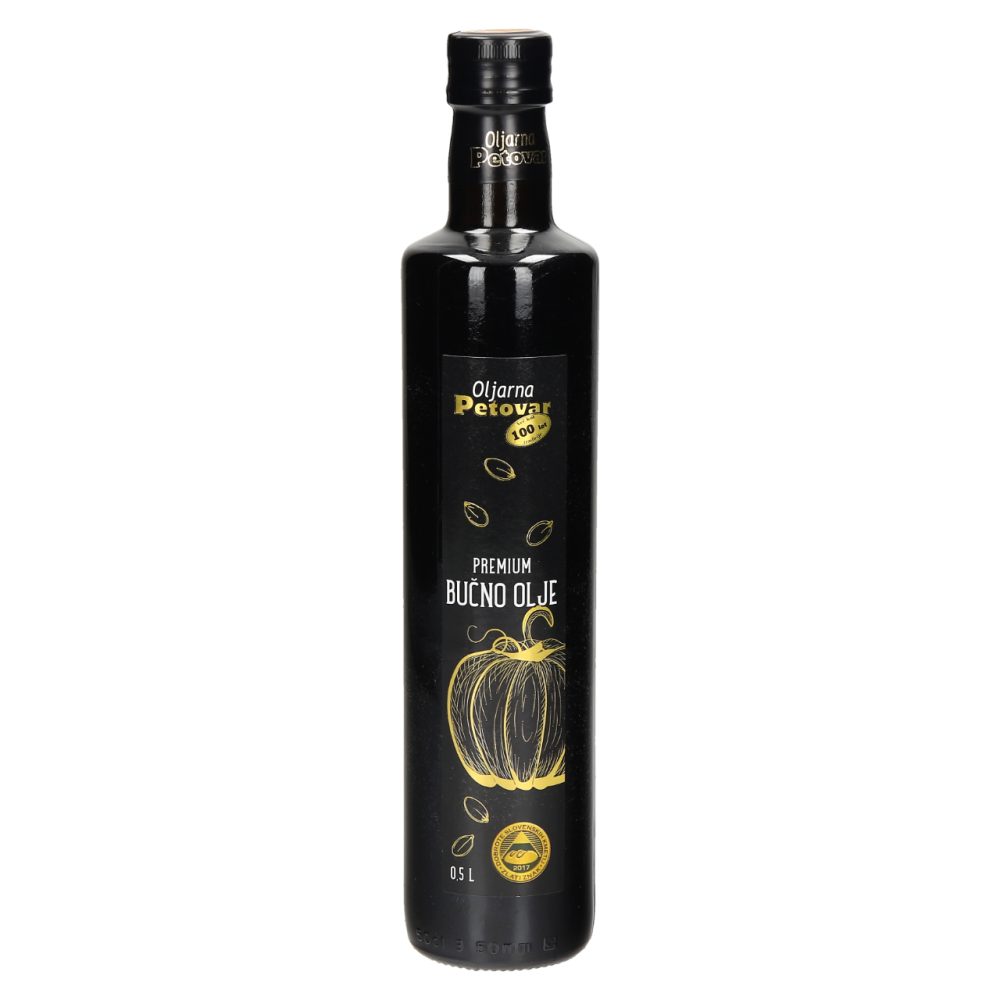 PREMIUM BUČNO OLJE PETOVAR, 0,5L