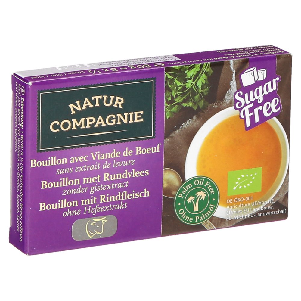 BIO GOVEJA JUŠNA KOCKA, NATUR COMPAGNIE, 8/1, 80G