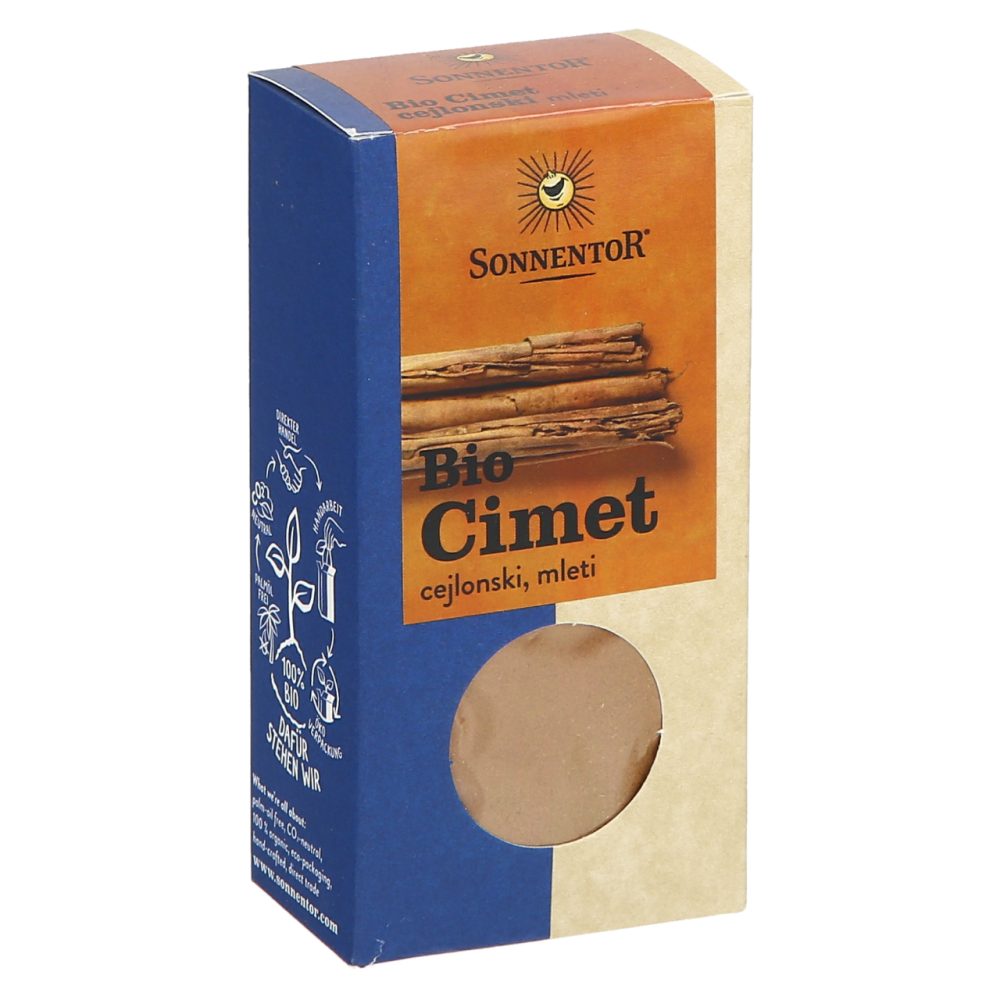 BIO CIMET CEJLONSKI, MLETI, SONNENTOR, 40G