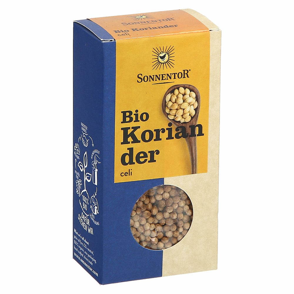 bio koriander, celi, sonnentor, 35g