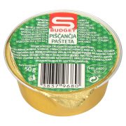 Slika produkta PIŠČANČJA PAŠTETA, S-BUDGET, 50G