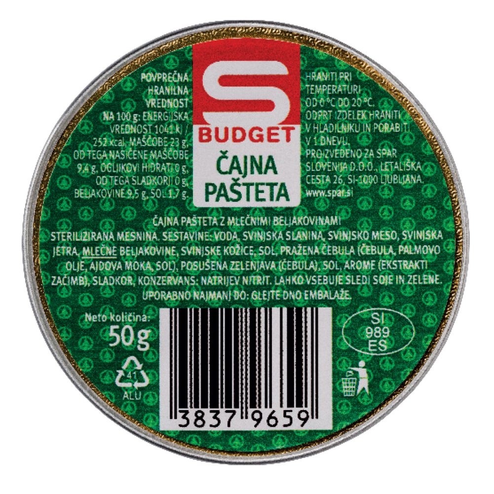 čajna pašteta