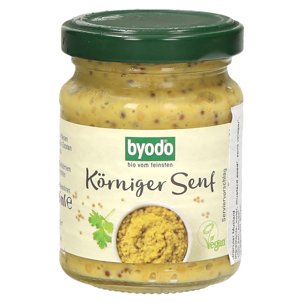 BIO POLNOZRNATA GORČICA, BYODO, 125ML