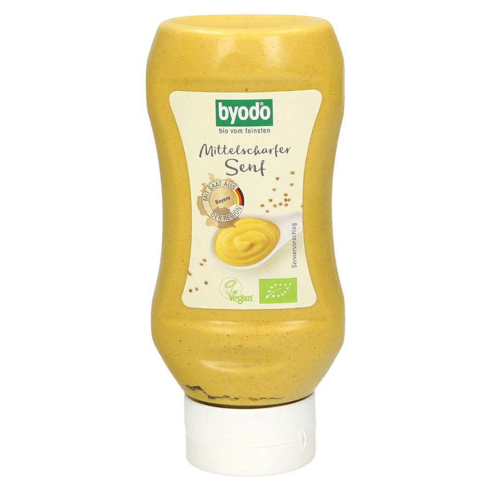 BIO GORČICA, SREDNJE PEKOČA, BYODO, 300ML