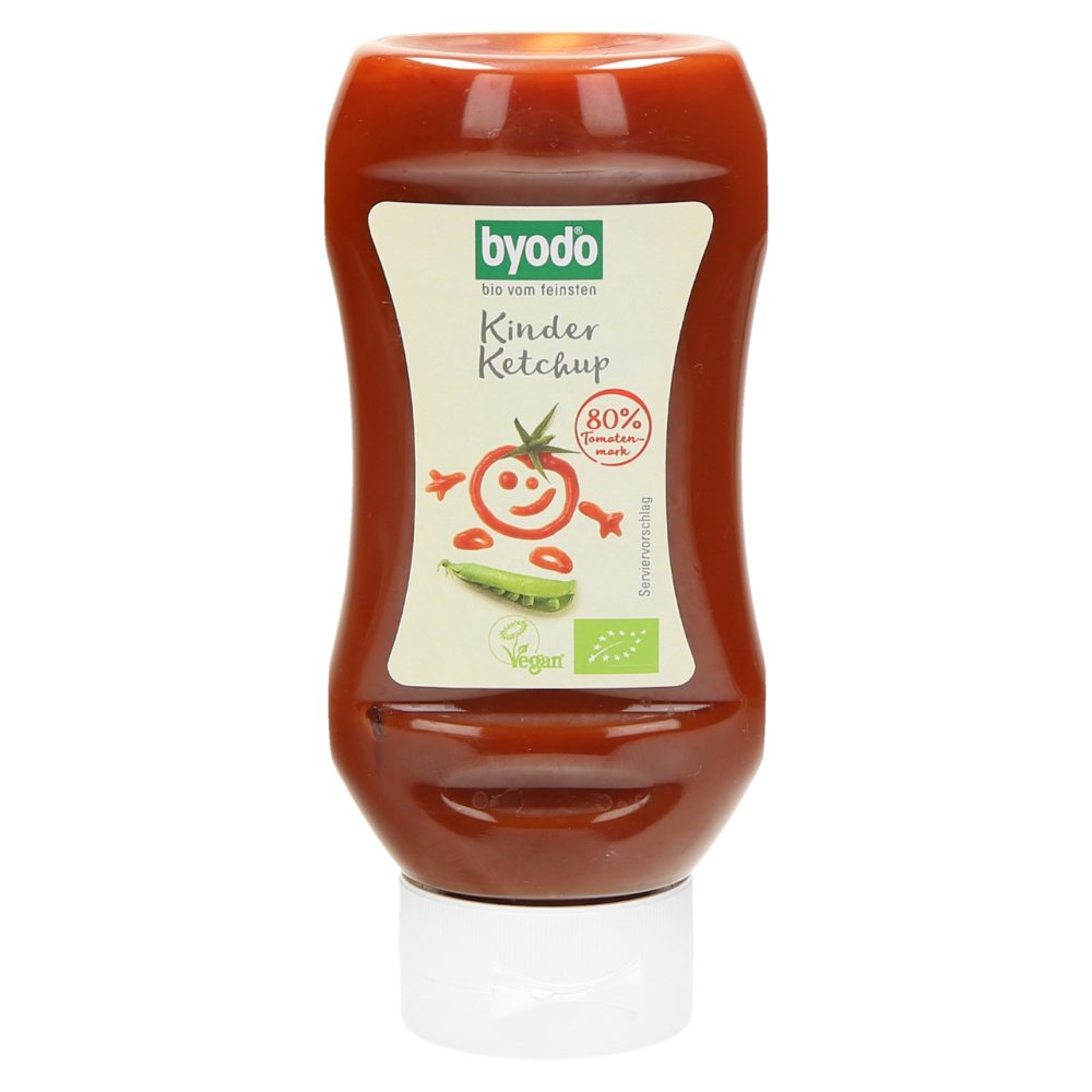 BIO OTROŠKI KETCHUP 80% PARADIŽNIKA, BYODO, 300ML
