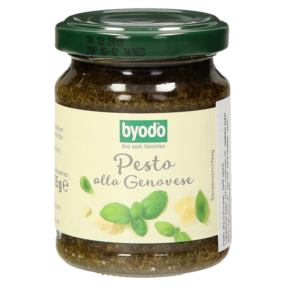 BIO OMAKA IZ BAZILIKE PESTO GENOVESE, BYODO, 125G SPAR Online