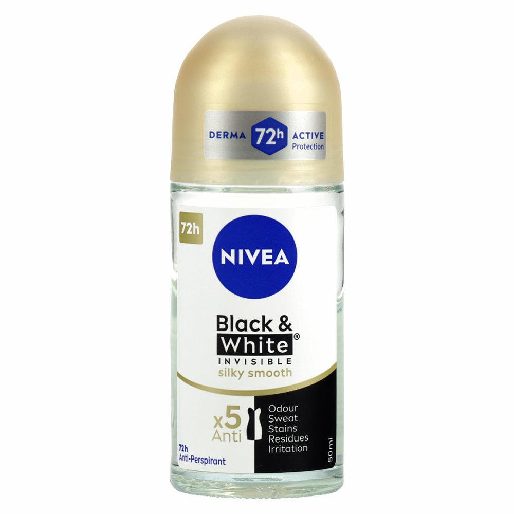 deo roll on invisible black&white