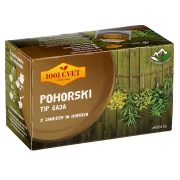 Slika produkta POHORSKI TIP ČAJA Z JANEŽEM IN KOPRIVO, 1001 CVET, 20/1, 30G