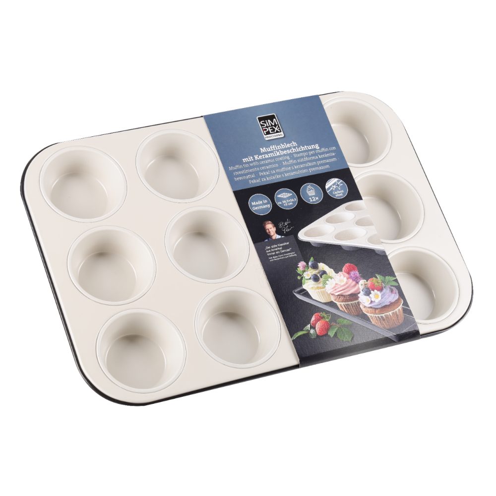 PEKAČ ZA MUFFINE, SIMPEX PROFESSIONAL, 12/1