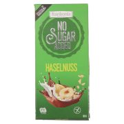 Slika produkta MLEČNA ČOKOLADA Z LEŠNIKI, BREZ DODANEGA SLADKORJA, FRANKONIA, 80G
