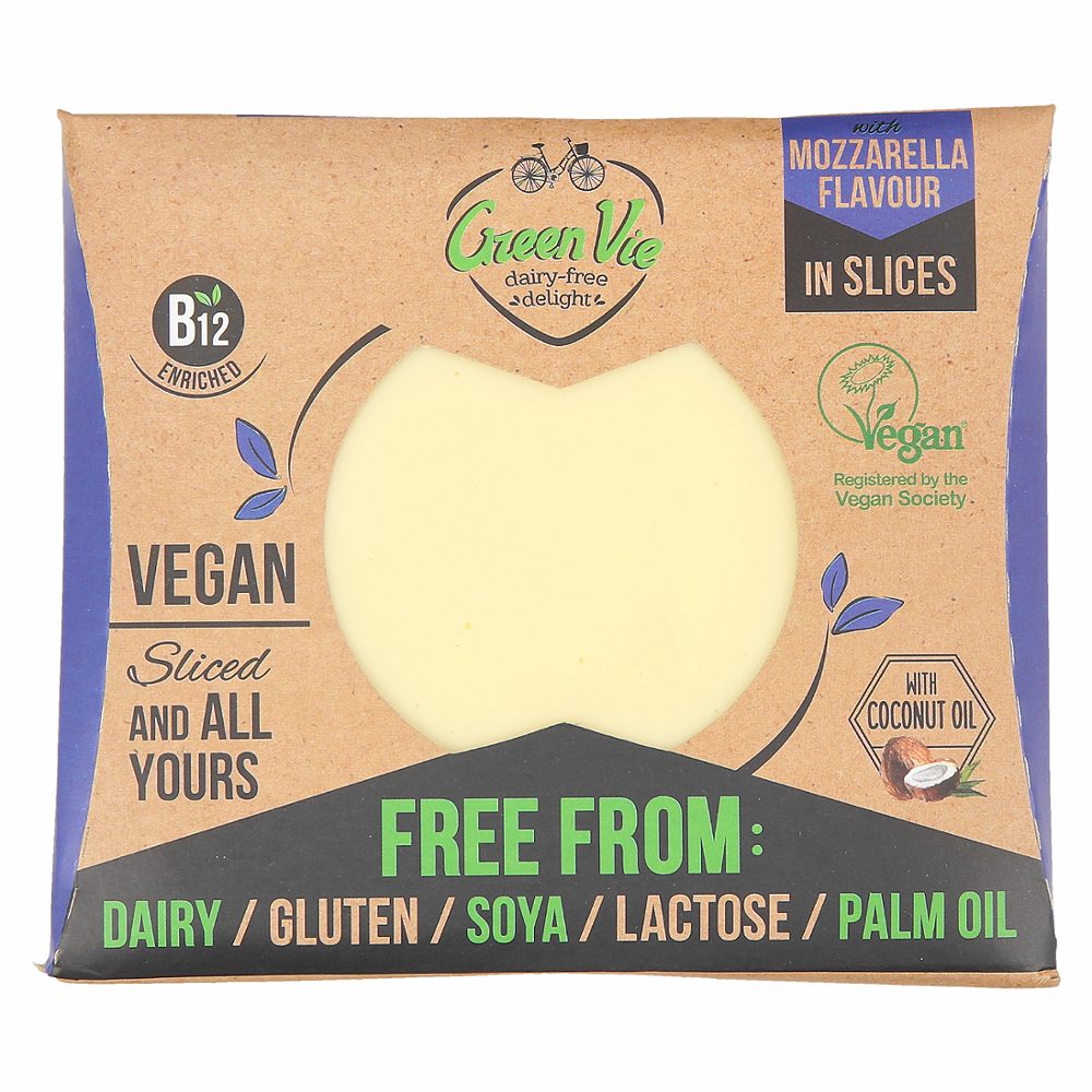 rastlinski pripravek mozzarella, green vie, 180g