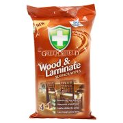 Slika produkta VLAŽNI ROBČKI ZA ČIŠČENJE, LES IN LAMINAT, GREEN SHIELD, 50/1