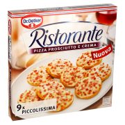 Slika produkta MINI PIZZA ŠUNKA, MOZZARELA IN KISLA SMETANA PICCOLISSIMA RISTORANTE, DR. OETKER, 216G
