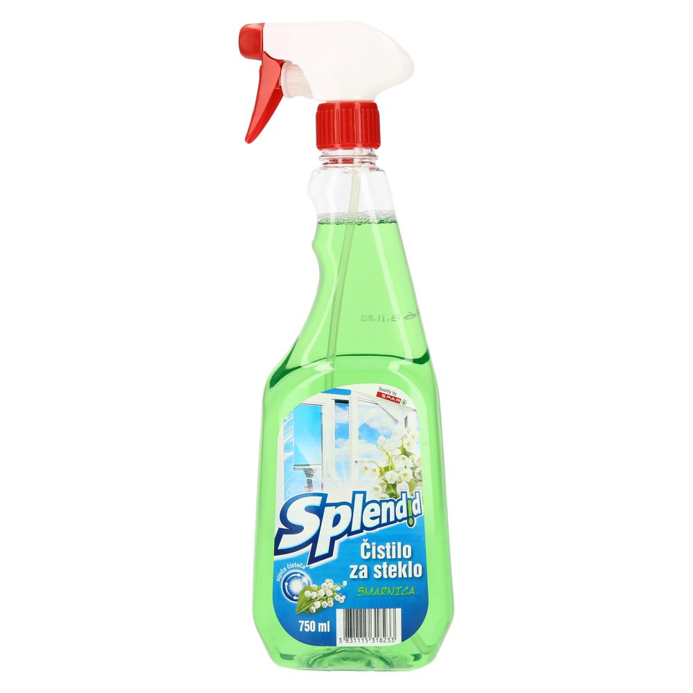 ČISTILO ZA STEKLO ŠMARNICA, SPLENDID, 750ML