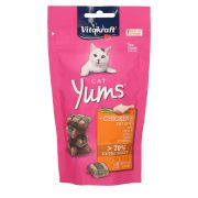 Slika produkta POSLASTICA ZA MAČKE S PERUTNINO IN MAČJO TRAVO CAT YUMS, VITAKRAFT, 40G