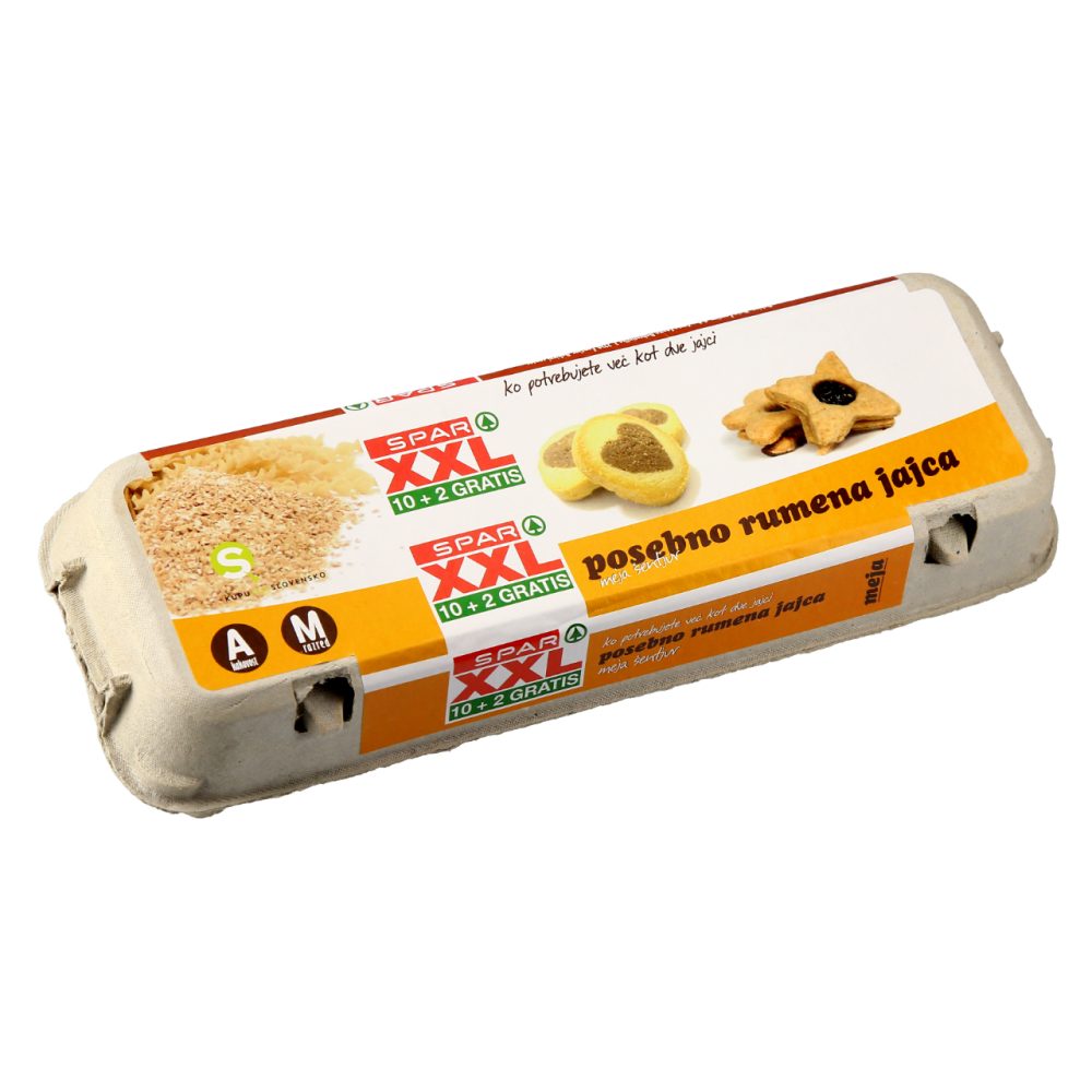JAJCA M, POSEBNO RUMENA, MEJA ŠENTJUR, 12/1, XXL