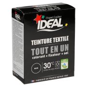 Slika produkta BARVA ZA BARVANJE TKANINE ČRNA, IDEAL, 1/1