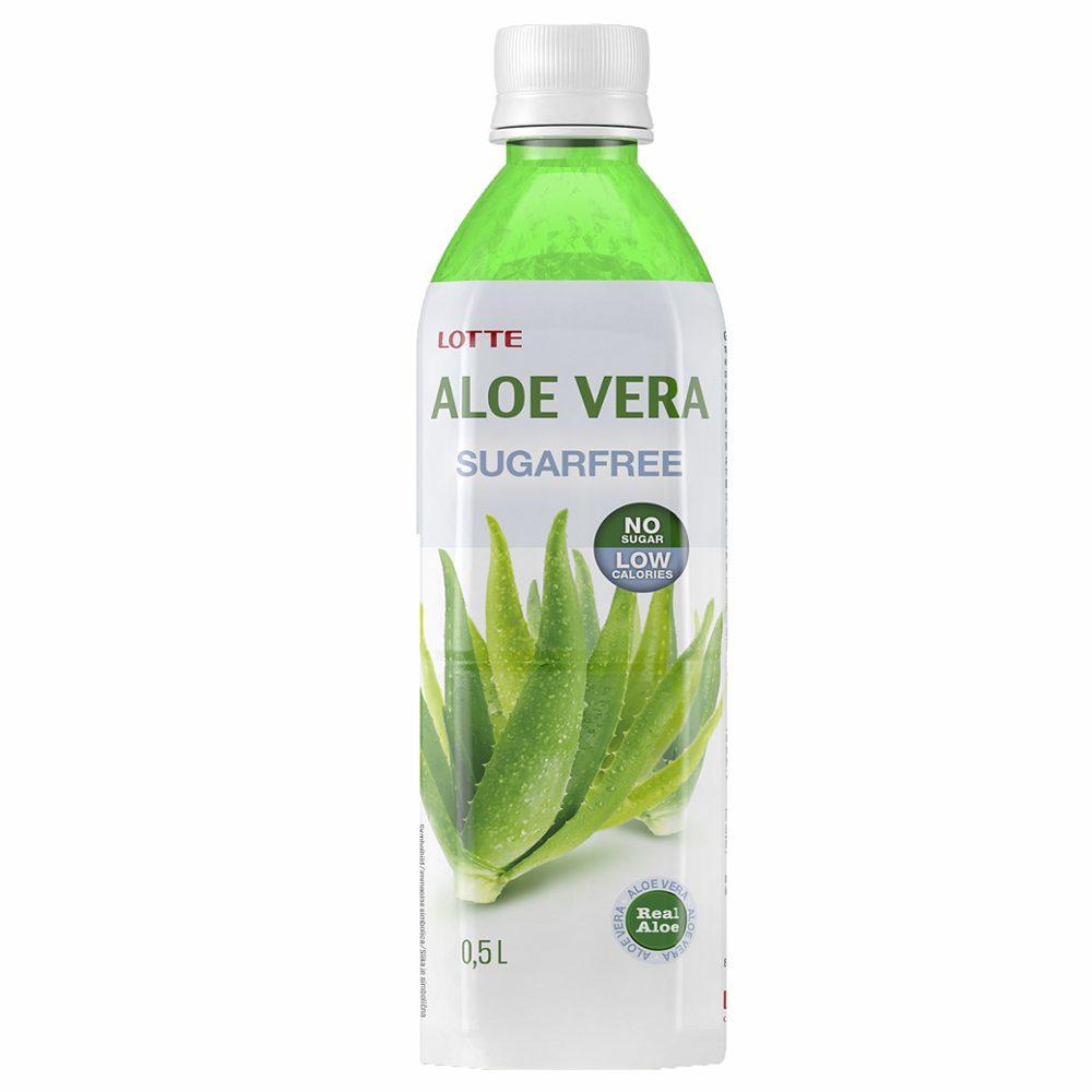 napitek aloe vera brez sladkorja, lotte, 500ml