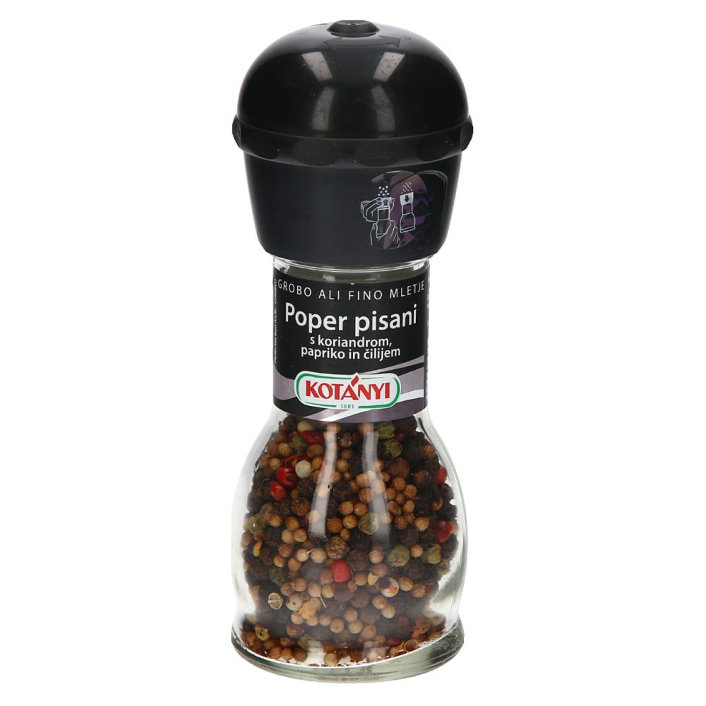 PISANI POPER S KORIANDROM, PAPRIKO IN ČILIJEM, KOTÁNYI, 35G, MLINČEK