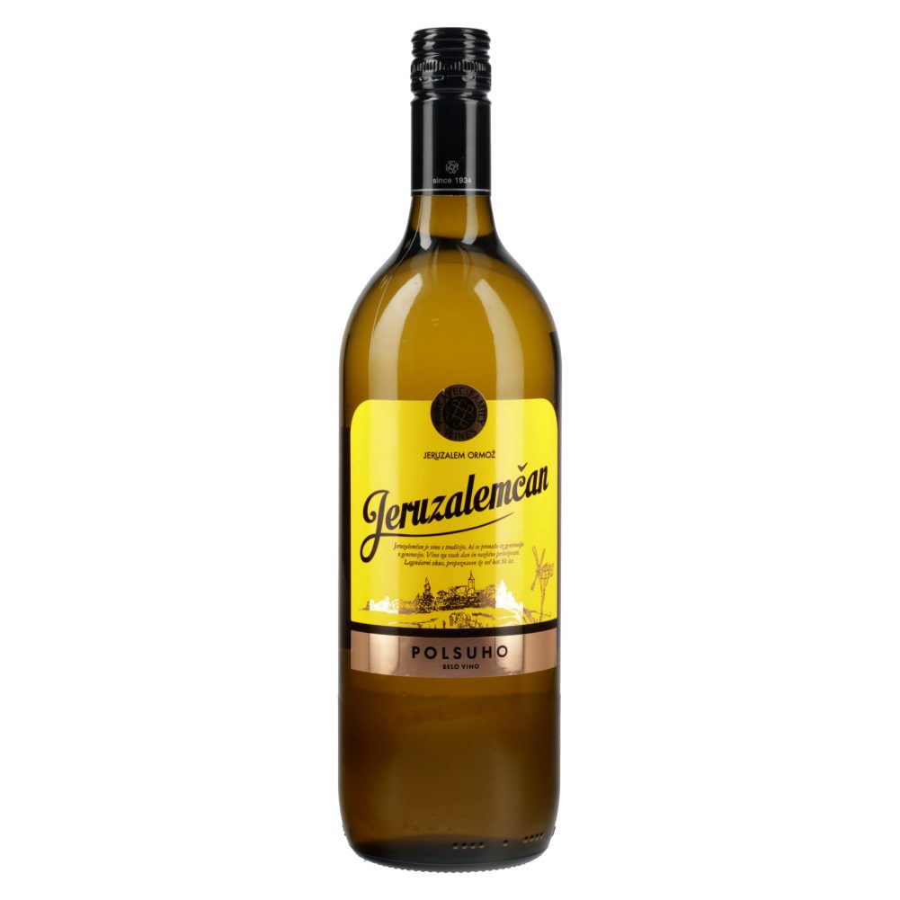BELO VINO JERUZALEMČAN RETRO, JERUZALEM ORMOŽ, 1L