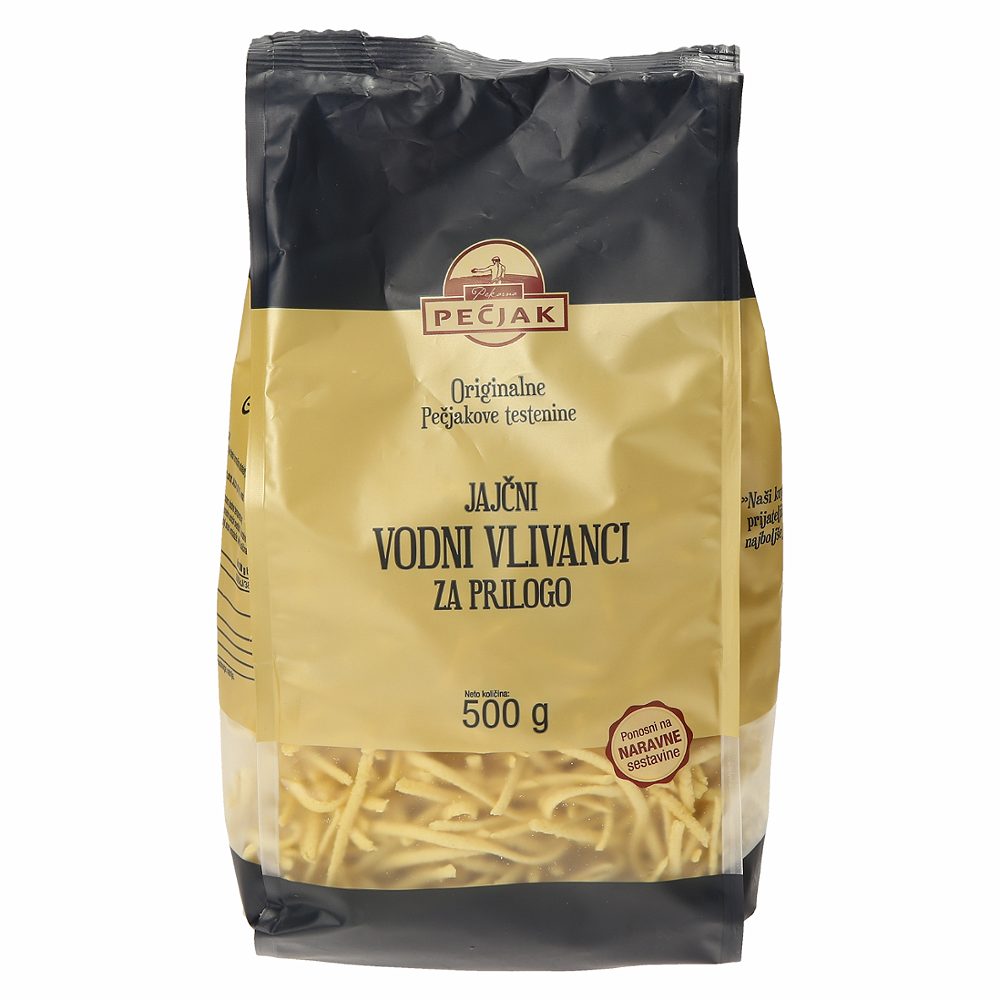 jajčni vodni vlivanci za prilogo, pekarna pečjak, 500g