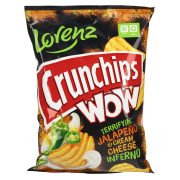 Slika produkta ČIPS REBRASTI JALAPENO IN SIR, CRUNCHIPS WOW ,110G