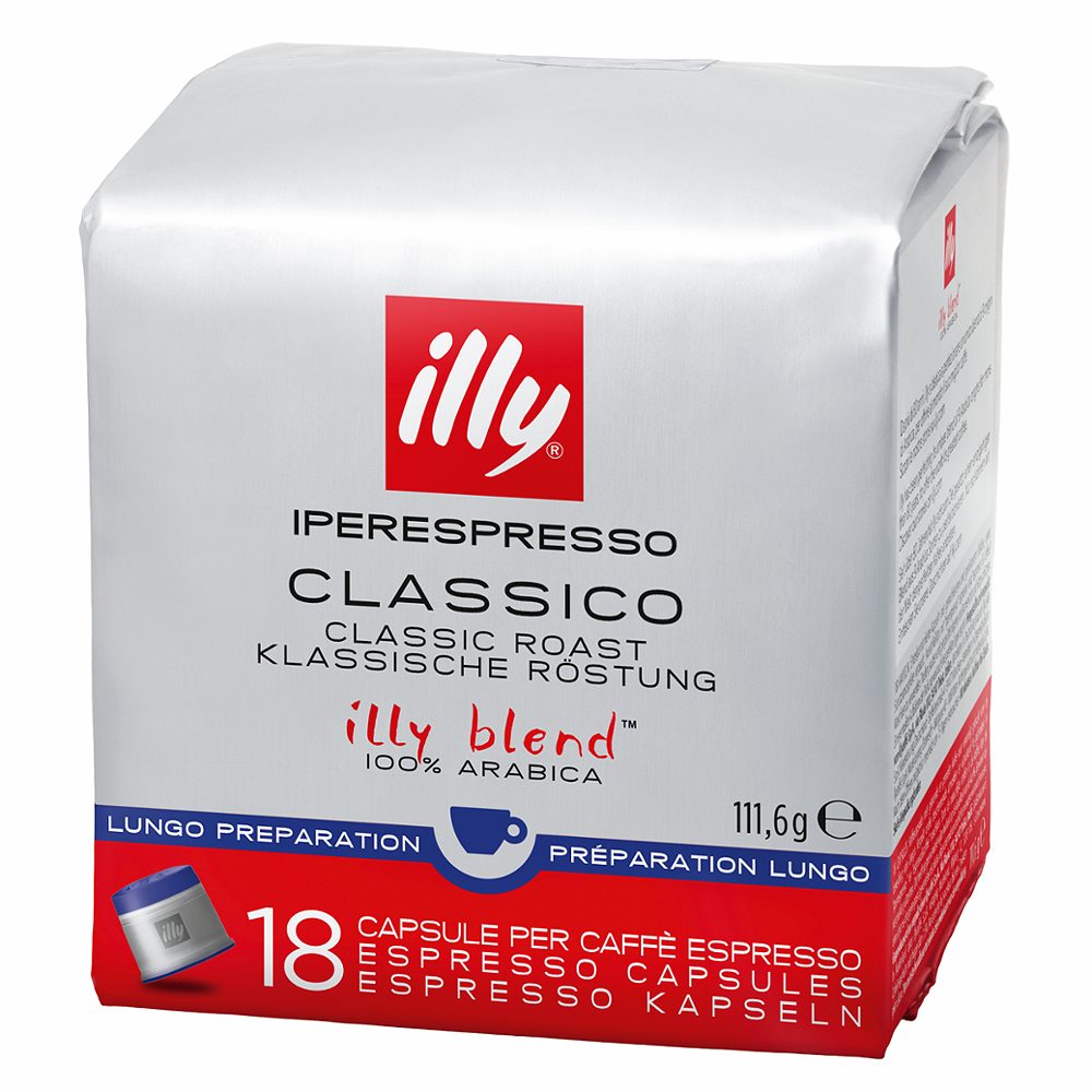 kava v kapsulah za dolgo kavo iperespresso, illy, 111,6g