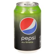 Slika produkta GAZIRANA BREZALKOHOLNA PIJAČA BREZ SLADKORJA, PEPSI LIMETA, 0,33L