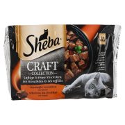 Slika produkta MOKRA HRANA ZA MAČKE SOČNI IZBOR VEČ VRST MESA CRAFT, SHEBA, 4X85G