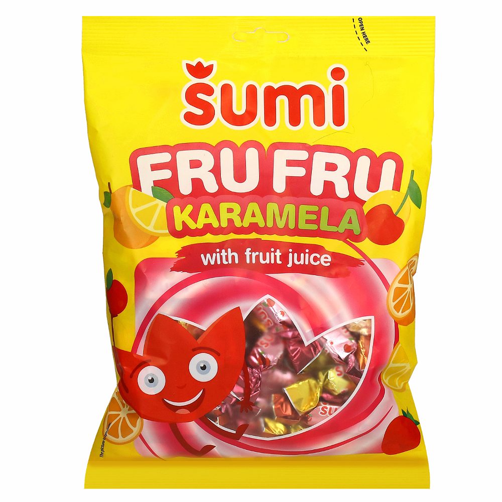 sadne karamele fru fru, šumi, 400g
