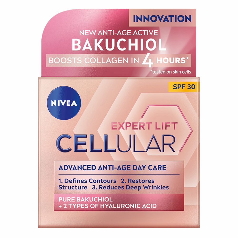 dnevna krema elasticity reshape, hyaluron cellular filler, nivea, 50ml