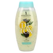Slika produkta GEL ZA PRHANJE CHARCOAL & LEMON OIL DETOX, AFRODITA, 250ML