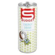Slika produkta ENERGIJSKI NAPITEK KOKOS IN BOROVNICA, S-BUDGET, 250ML