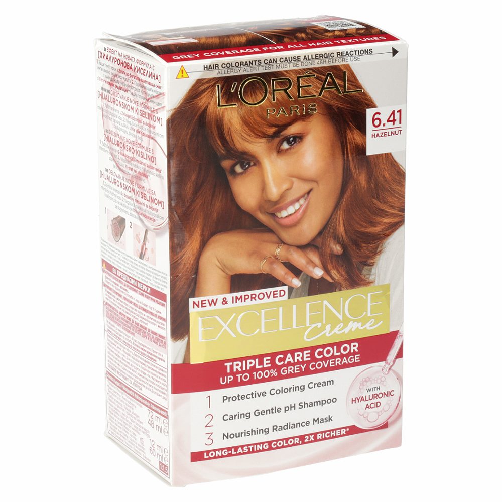 barva-za-lase-6-41-natural-hazelnut-excellence-l-oreal