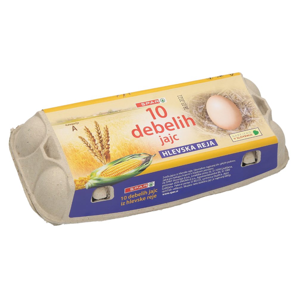 SPAR DEBELA JAJCA 10/1
