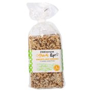 Slika produkta HRUSTLJAVI KRUHKI S ŠTIRIMI SEMENI, SNACKS LIFE, 180G