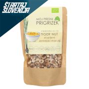 Slika produkta BIO ZEMELJSKI MANDLJI OLUPLJENI, MOJ PRESNI PRIGRIZEK, DROBTINKA, 80G