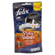 Slika produkta PRIBOLJŠKI ZA MAČKE PIŠČANEC, JETRA IN PURAN PLAY TUBES FELIX, PURINA, 50G